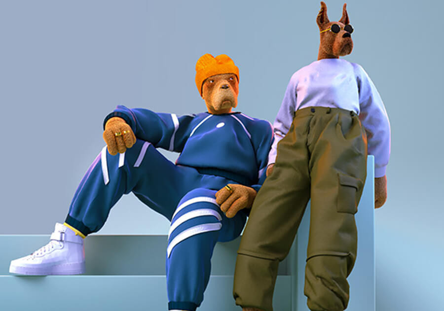 The litigants on the screen are not actors